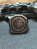 Bear Paw Signet Ring Size 10