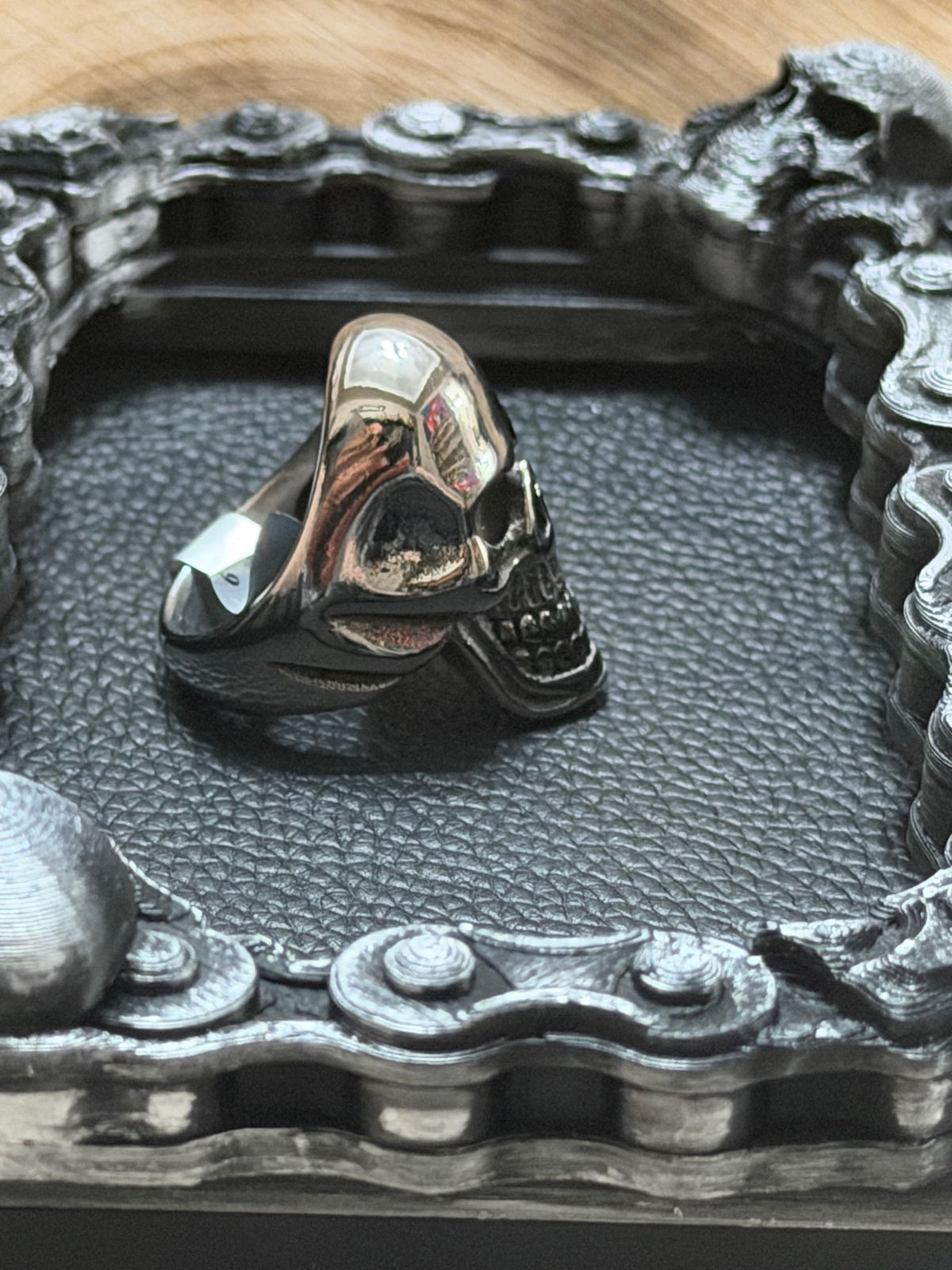 Classic Skull Ring Size 9