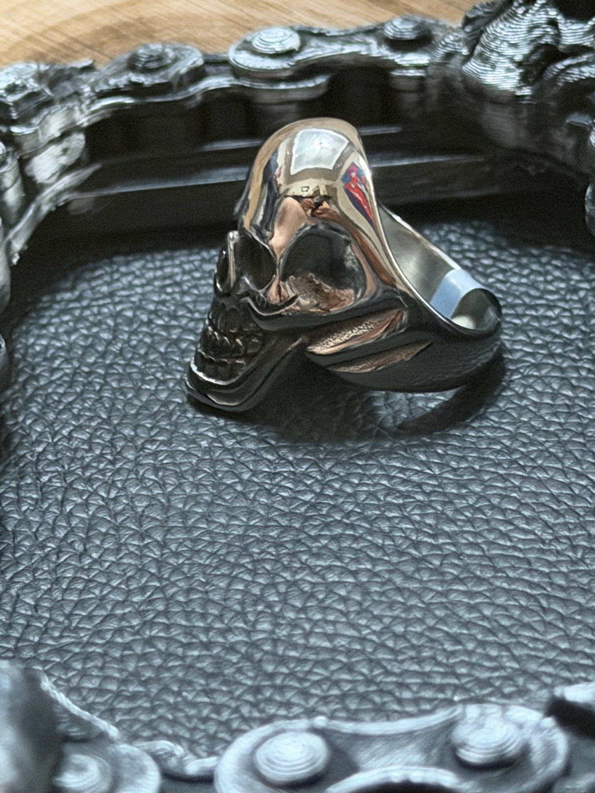 Classic Skull Ring Size 9
