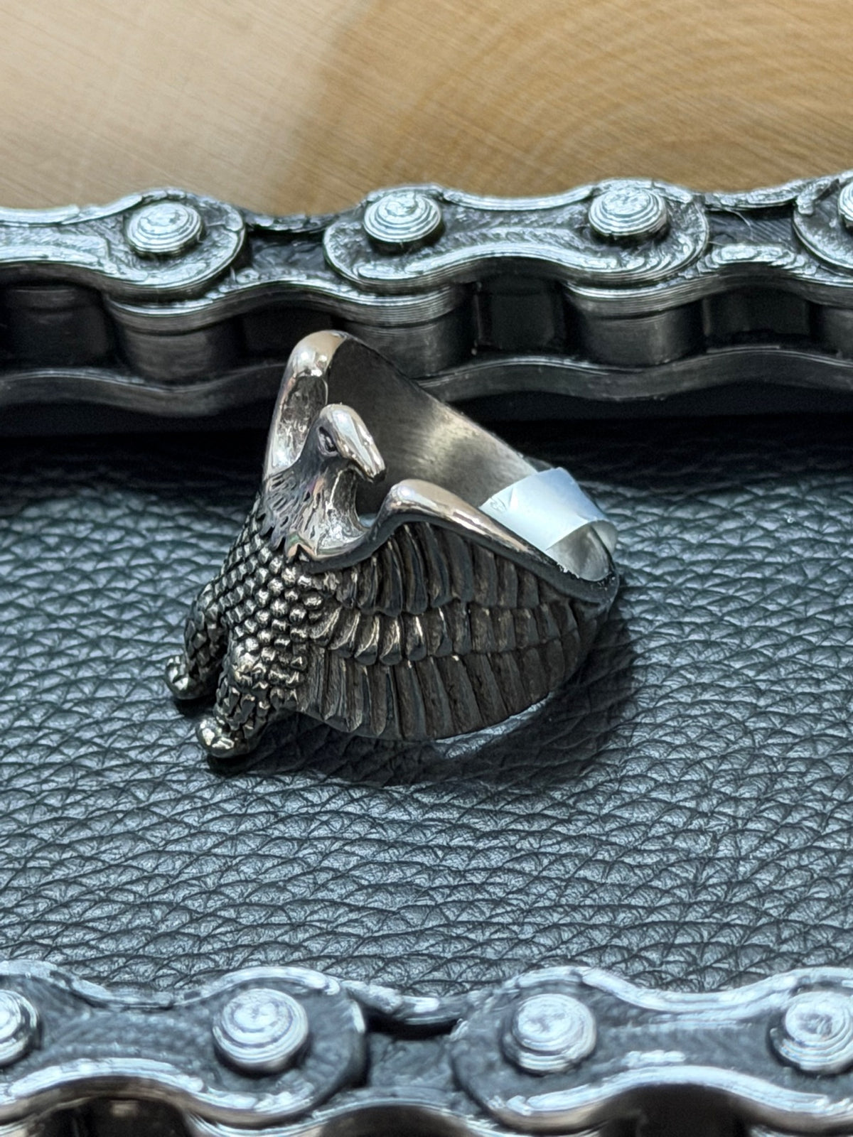 Spread Wing Eagle Ring Size 9
