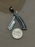 Straight Razor Pendant