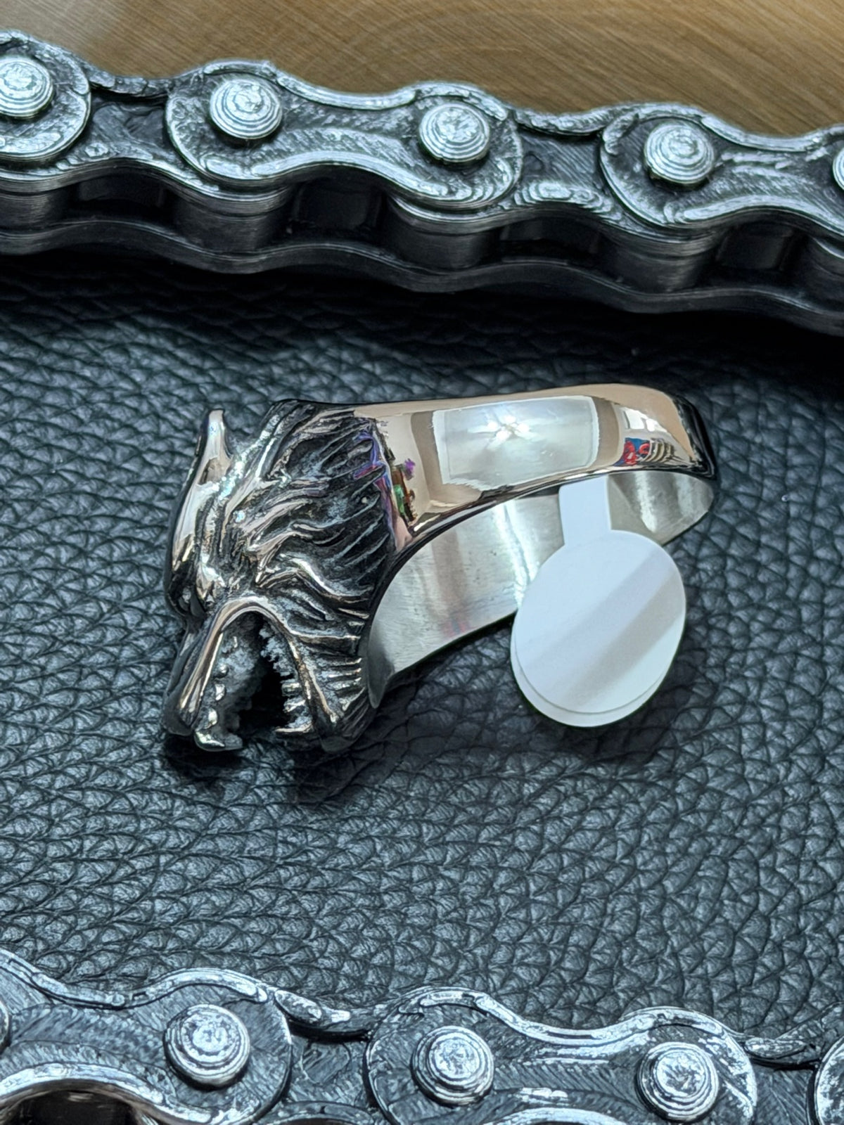 Wolf Head Ring