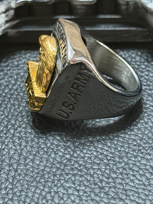 101st Airborne Division Screaming Eagle Ring