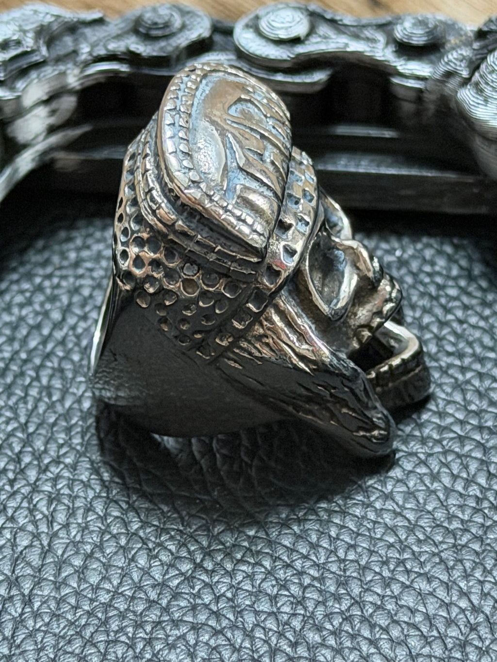Thug Skull Ring Size 7