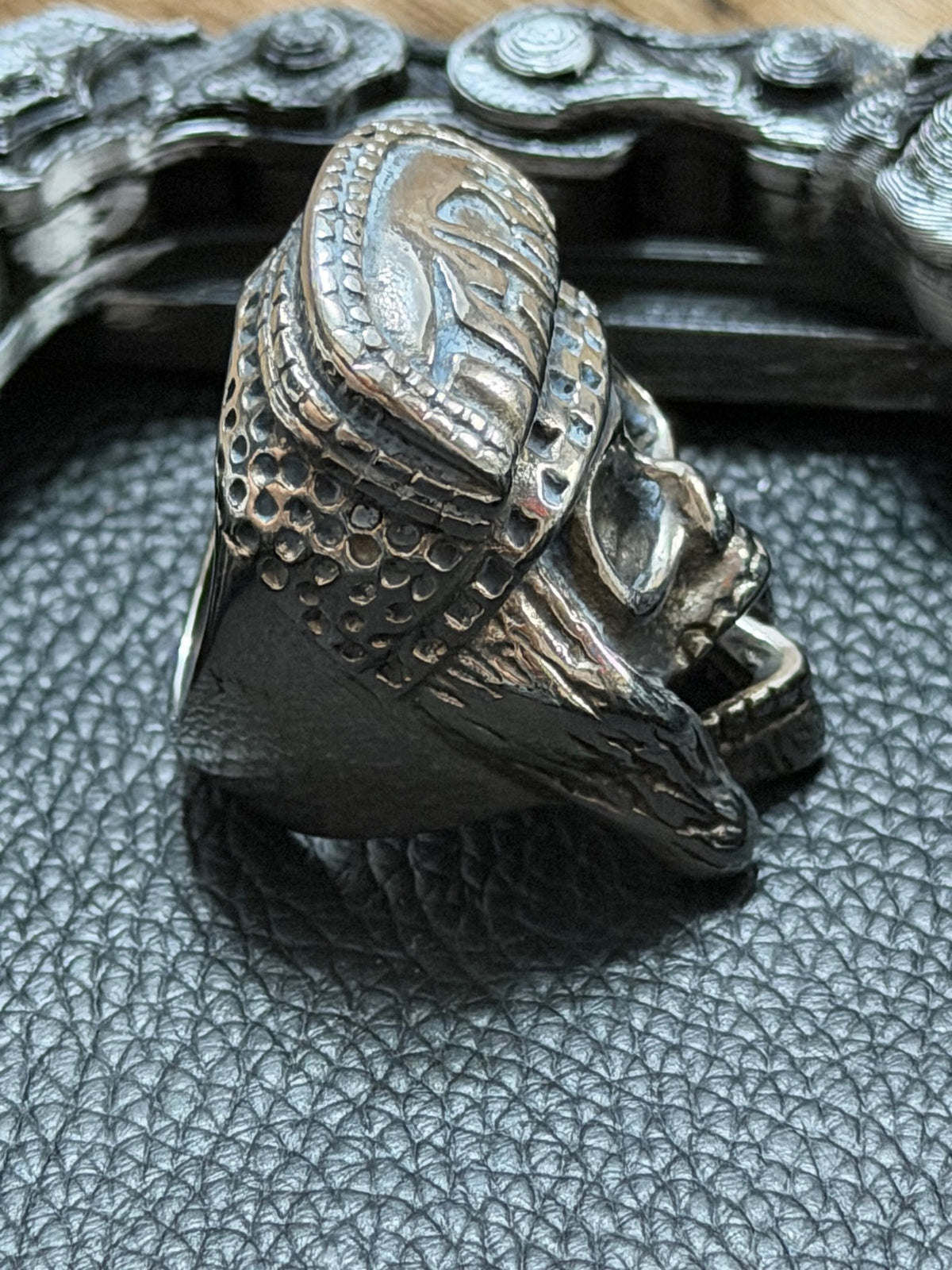 Thug Skull Ring Size 7