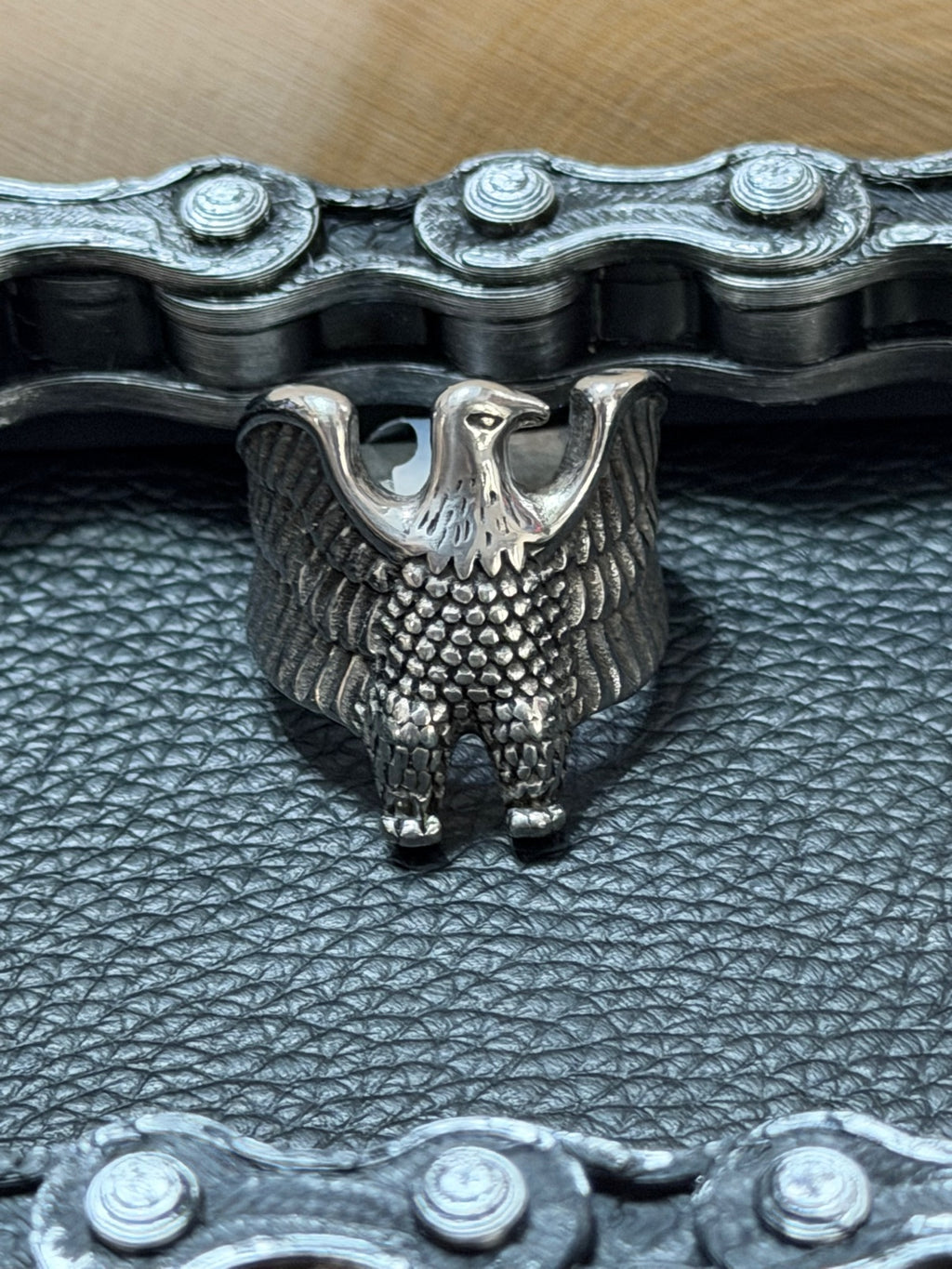 Spread Wing Eagle Ring Size 9