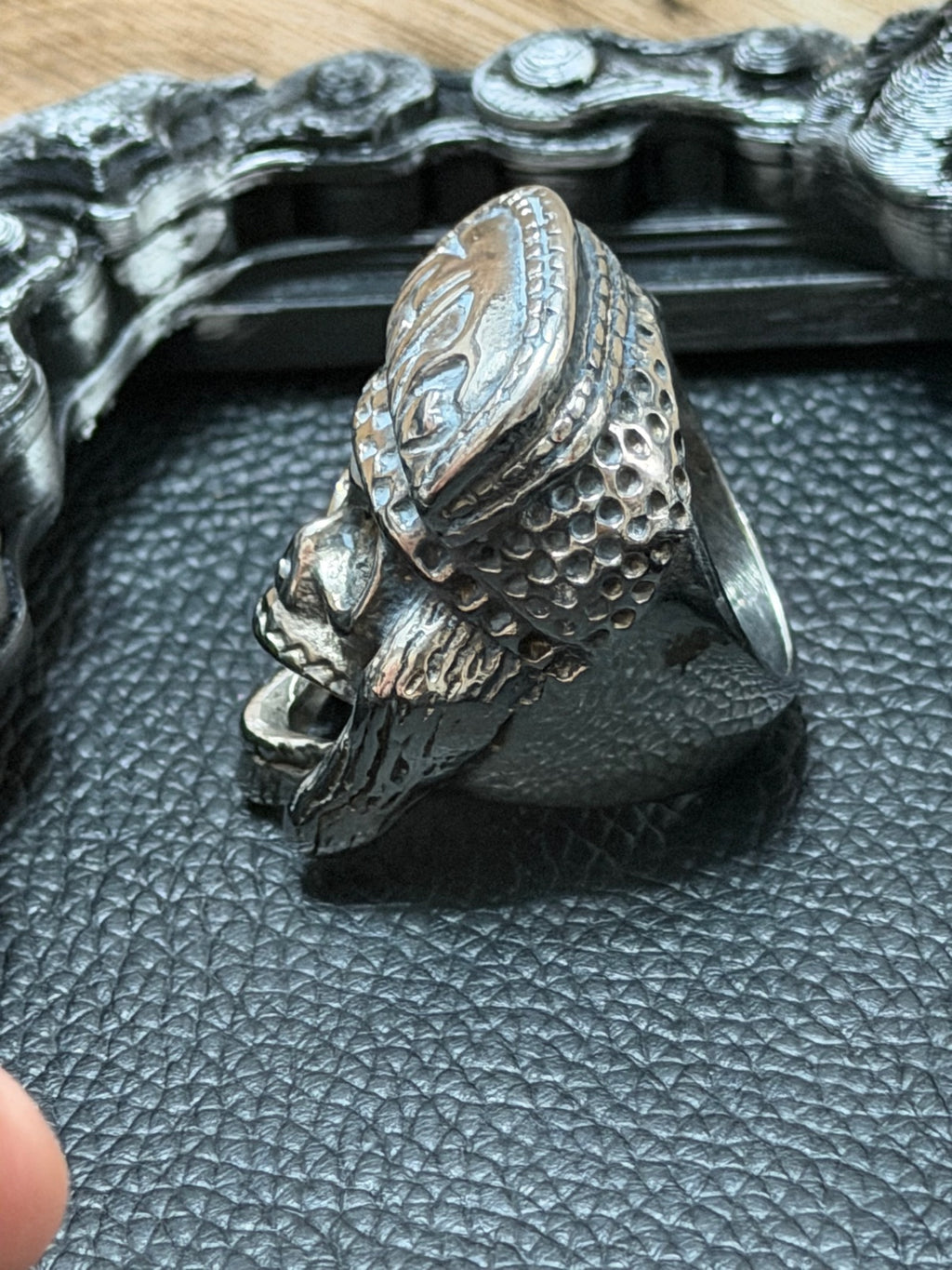 Thug Skull Ring Size 7