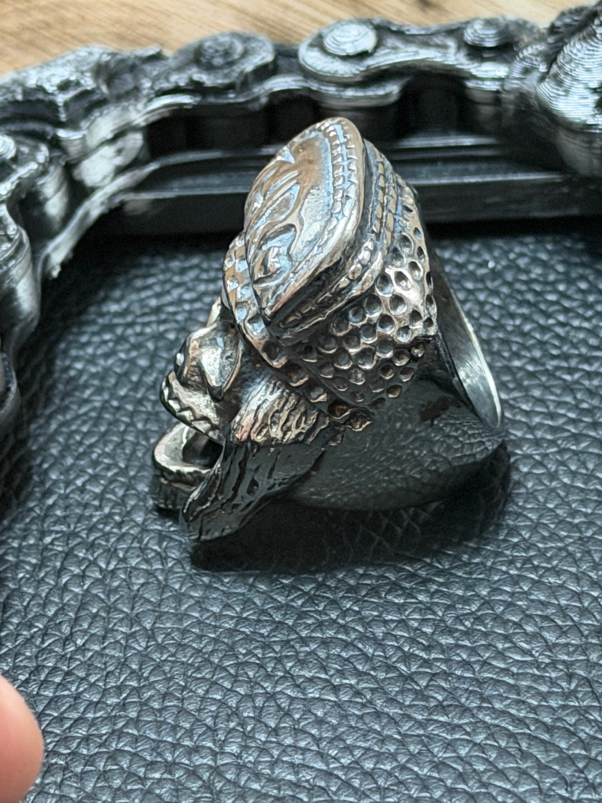 Thug Skull Ring Size 7