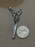 Barber Shears Pendant