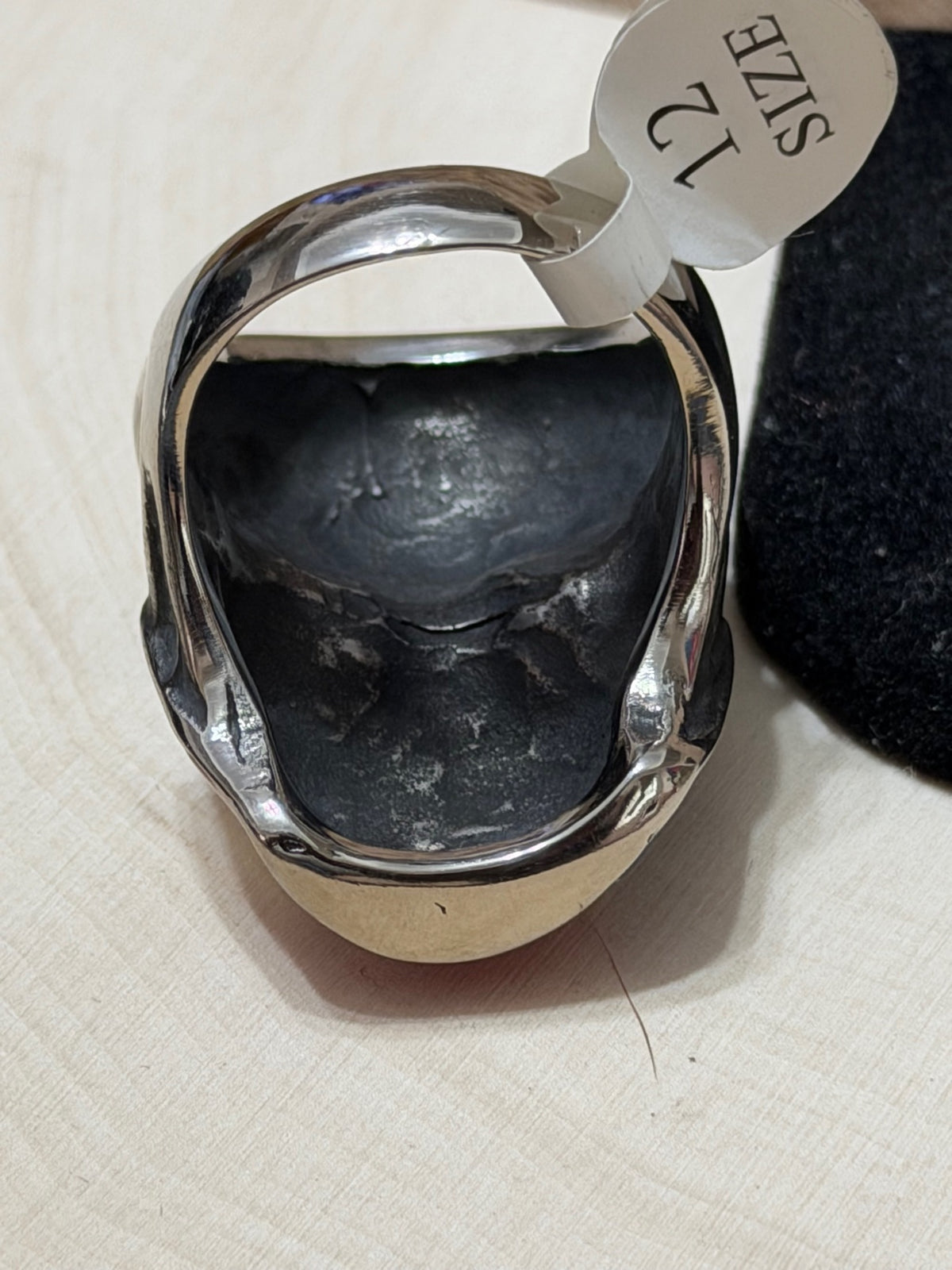 Texas Flag Skull Ring Size 12