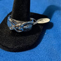 Silver-Toned Nude Goddess Ring Size 11