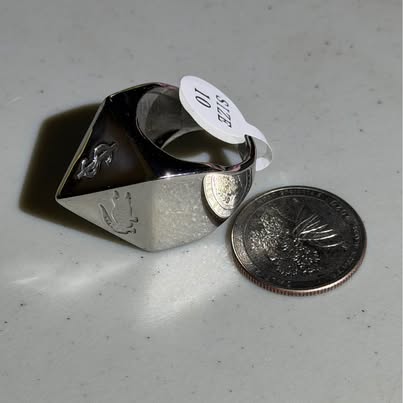 Random Symbols Pyramid Ring Size 10