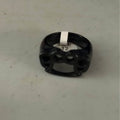 Knuckles Black Tone Ring Size 12