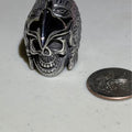 Eagle Headdress Skull Ring Size 10