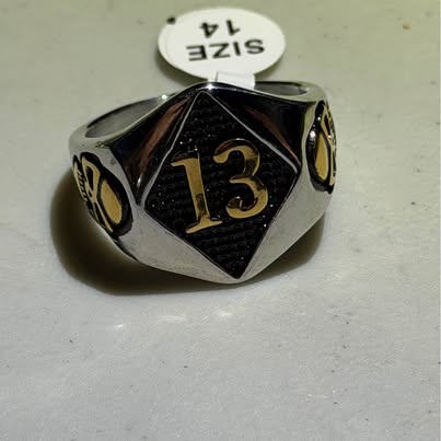 Diamond 13 Ring Two-Tone