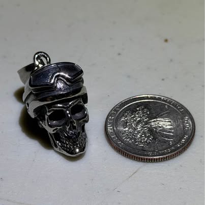 Biker Skull Pendant