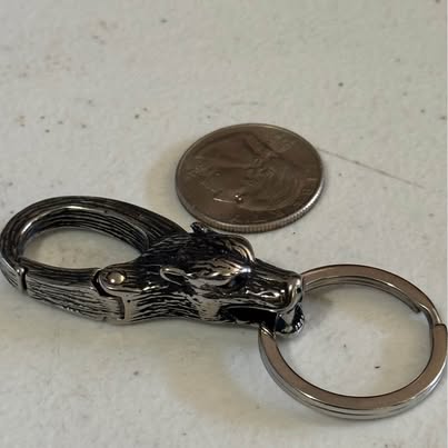 Wolf Keychain
