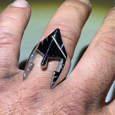 Spartan Mask Ring Size 8
