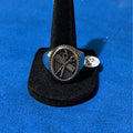 Barber Scissors and Comb Signet Ring Size 12