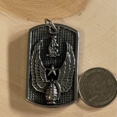 Master EOD Badge Dog Tag Pendant