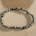 Dalmation Jasper Beaded Bracelet
