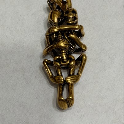 Embrace Skeleton Pendant