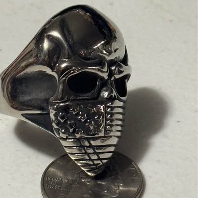 American Flag Skull