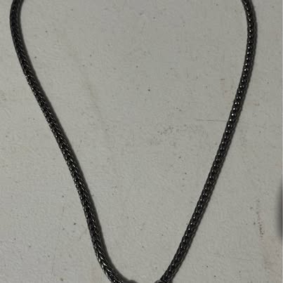 Braided Double Skull Necklace