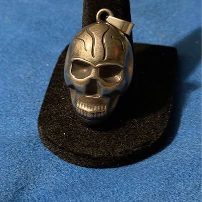 Stainless Steel Skull Pendant