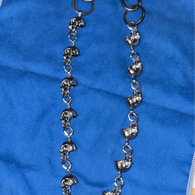 23” Skull Wallet Chain