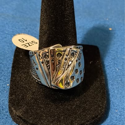 Size 10 Royal Flush Poker Ring