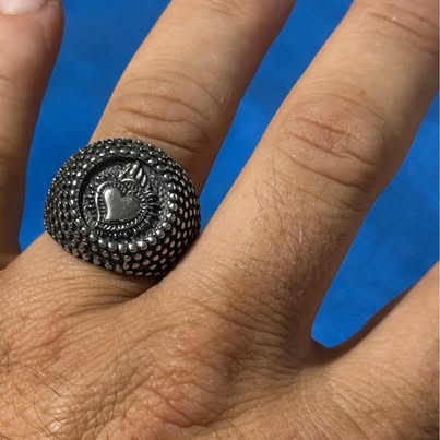 Sacred Heart Eternal Flame Ring