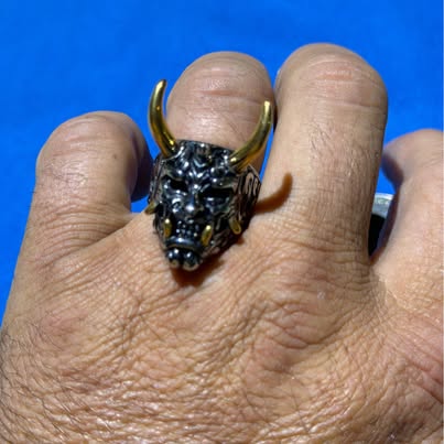 Oni Mask Ring