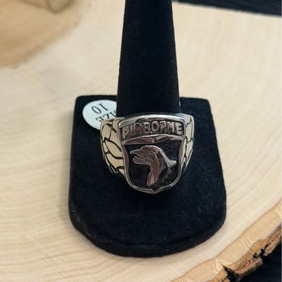 101st Airborne Division Screaming Eagle Ring Size 10