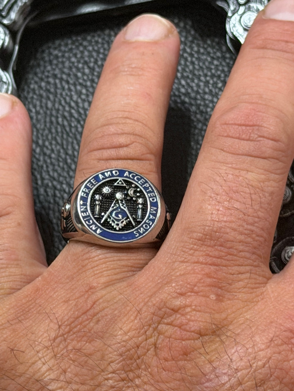 Ancient Free and Accepted Masons Ring Size 9