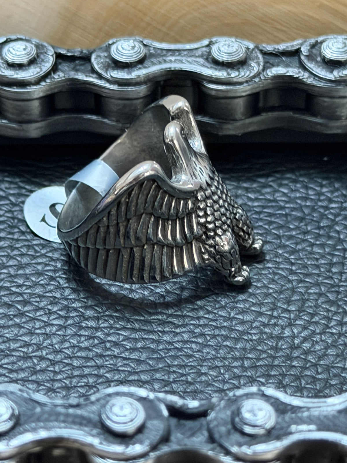 Spread Wing Eagle Ring Size 9