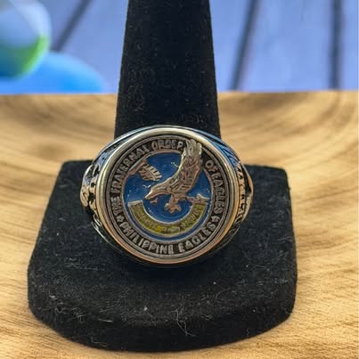 The Fraternal Order of Philippine Eagles Kuya Signet Ring Size11