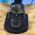 Black Metallic Skull Ring Size 9