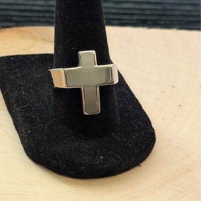 Cross Signet Ring