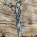 Dragon Hair Thinning Shears Scissors Pendant