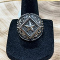 Patriotic Star Statement Ring Size 8