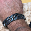 Men's Gunmetal Curb Link Bracelet