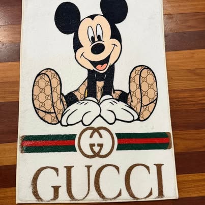 Gucci Mickey Mouse Tuft Rug