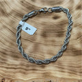 316L Stainless Steel Rope Chain Bracelet