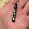 316L Black Tribal Bar Pendant - Stainless Steel