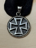 Maltese Cross Medallion Pendant