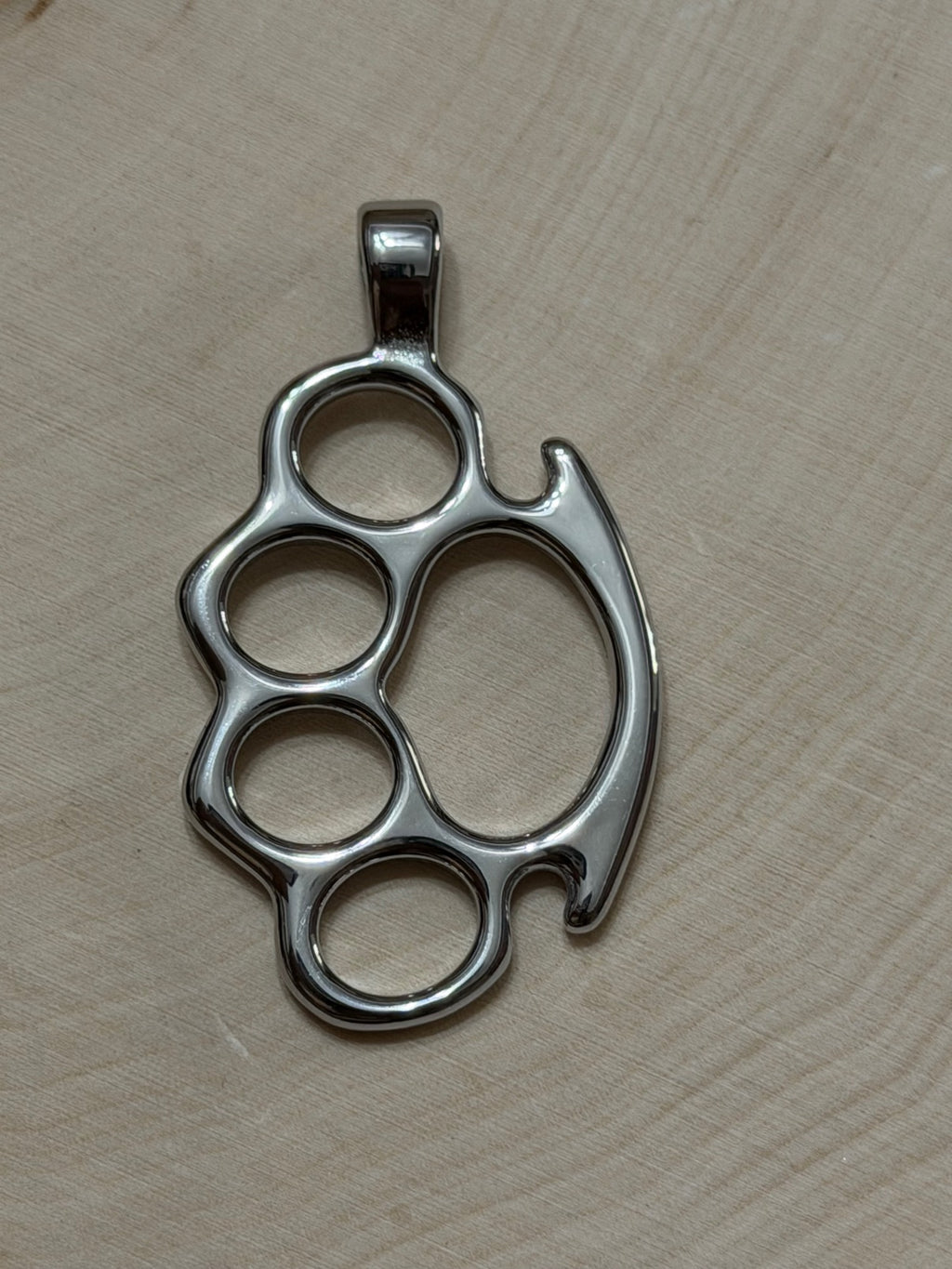 Brass Knuckles Pendant