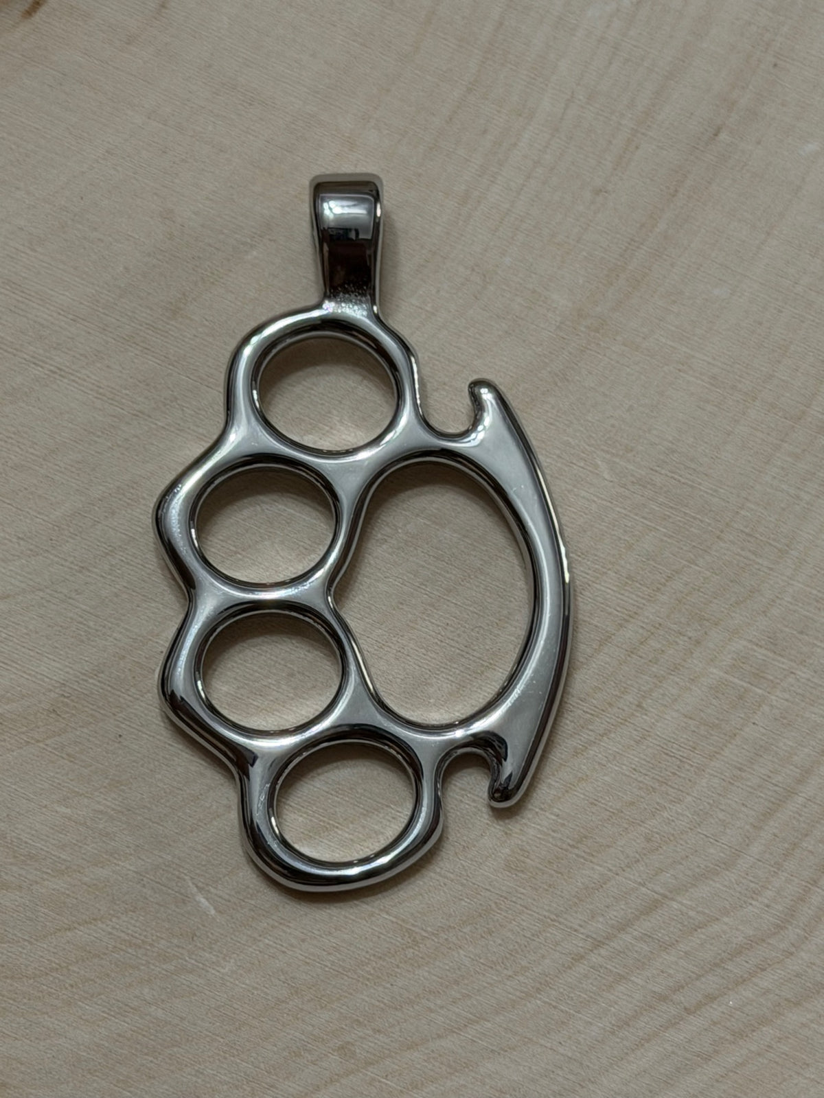 Brass Knuckles Pendant