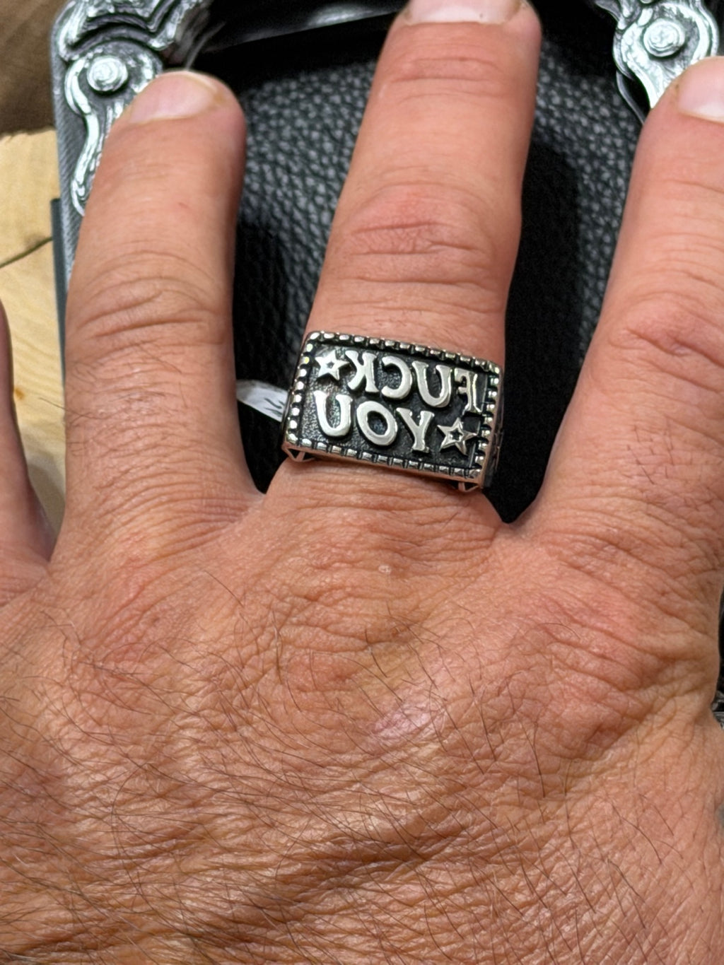F*CK YOU Ring Size 11