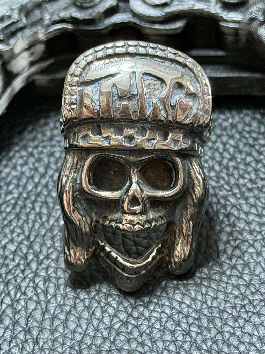 Thug Skull Ring Size 7